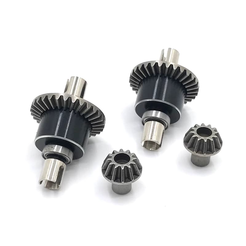 อัพเกรด Differential สําหรับ WLtoys 1/14 144010 144001 144002 1/12 124016 124017 124018 124019 ส่วนรถ RC เกียร์โลหะ Diff Assembly