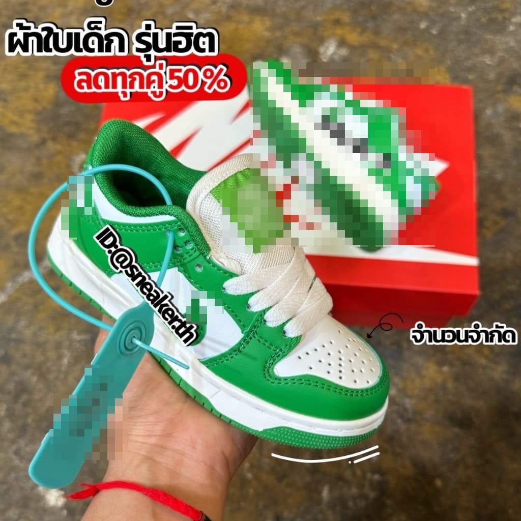 Kids Shoes รองเท้าผ้าใบเด็ก เบา ใส่สบาย ใส่เที่ยว ใส่เดิน ไซส์.25-36EU มี 9 สี พร้อมส่งในไทย AST99B011