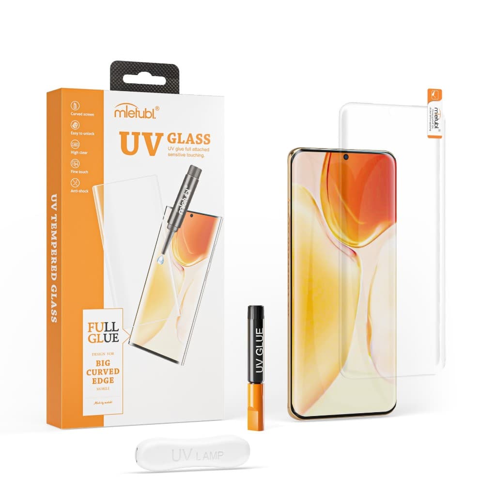ฟิล์มกระจก UV For Realme 15 Pro เต็มจอ กาวเต็มแผ่น พร้อมส่ง